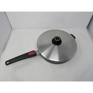 Woll Diamond Lite Induction 11" Fry Pan Detachable Handle Vented Lid- Steel Lid